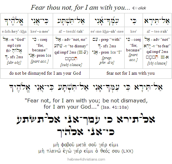 Isaiah 41:1a Hebrew Analysis