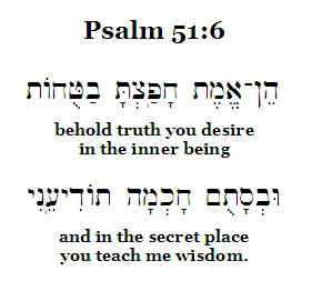 Psalm 51:6