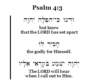 Psalm 4:3
