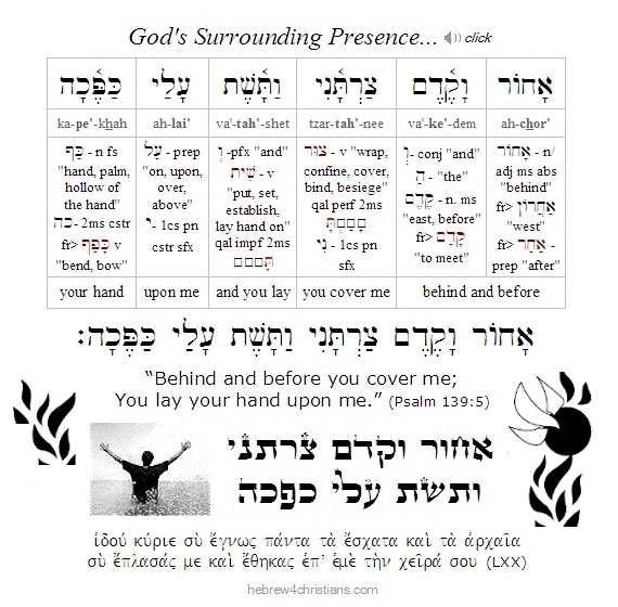 Psalm 139:5 Hebrew Lesson