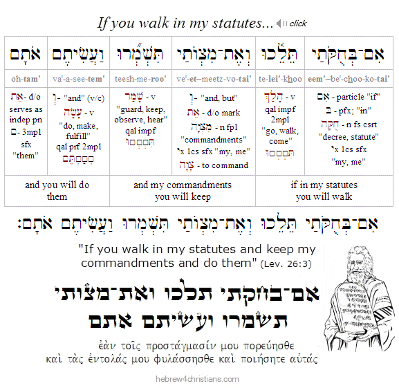 Leviticus 26:2 Hebrew lesson