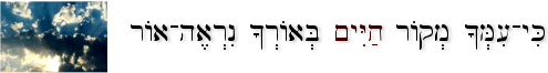 Hebrew Word of the Week - Chai