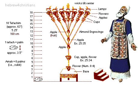 Parashat Tetzaveh - More on the Mishkan (Tabernacle) diagram of baptism 